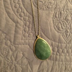 Teal stoned necklace